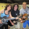 URJ Crane Lake Camp Songleaders 2010 (l to r) - Rebecca, Jeff Schwartz, Brett Hausler